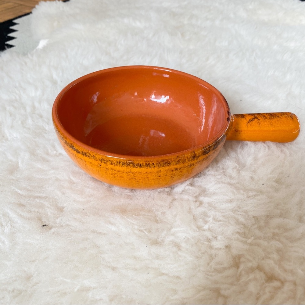 HOST PICK 🧡✨Orange Clay Bowl Made in Italy